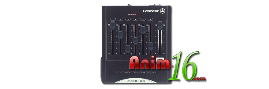 Contest - Console 6 voies DMX